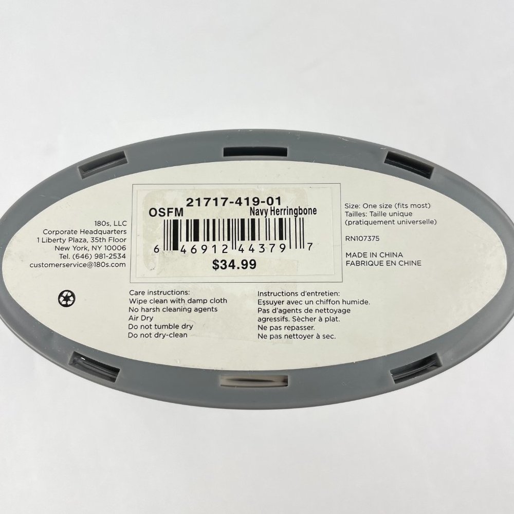 180s Men's Wool Behind the Head Ear Warmer - Picture 4 of 6